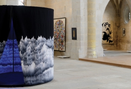 Panoramique polyphonique, by Cécile Le Talec, Grand Prize 2011, woven by A2 workshop. Exhibition 